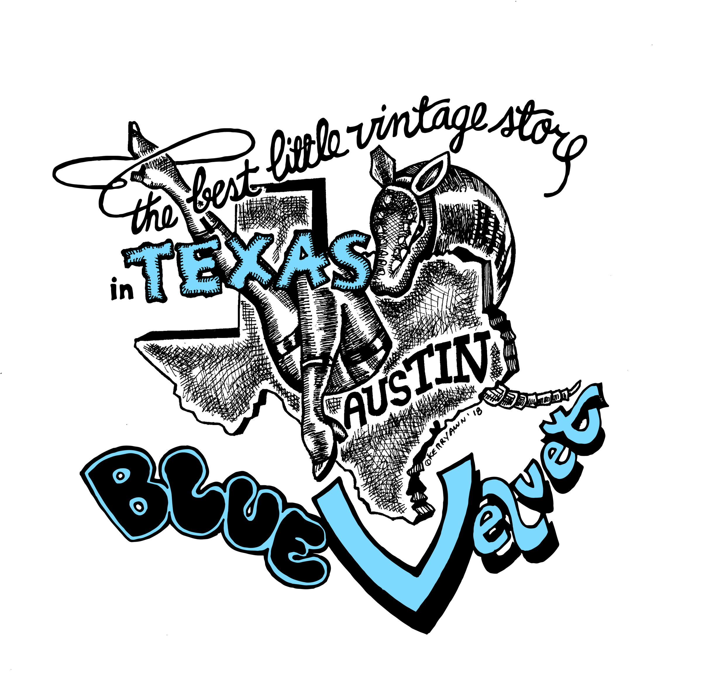 Blue Velvet Vintage Clothing